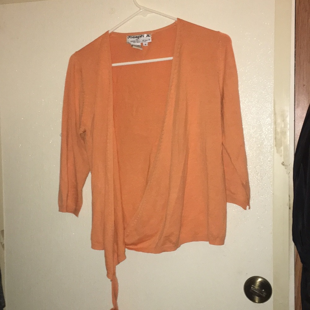 Wrap around sweater